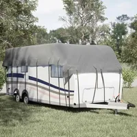 VidaXL Dachplane für Wohnwagen Grau 700x300 cm Vliesstoff