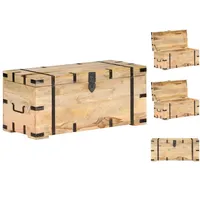 VidaXL Truhe 90x40x40 cm Mango Massivholz