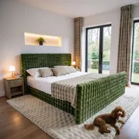 Kaiser möbel Boxspringbett mit bettkasten, matratze, topper, BLANKET stoff