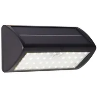Searchlight Wandleuchte Solarleuchte LED Bewegungsmelder Außenleuchte Schwarz H 105