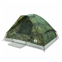 VidaXL Kuppelzelt 4 Personen Camouflage Wasserdicht