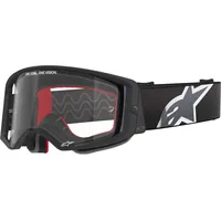 Alpinestars Supertech Corp Crossbrille - Schwarz/Grau Klar