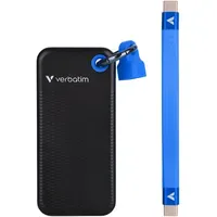 Verbatim Pocket SSD 1 TB USB 3.2 Gen2 Schwarz/Blau