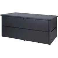 MCW Gartentruhe MCW-J56, Aufbewahrungsbox Auflagenbox Truhe, Wasserdicht Metall, Edelstahl