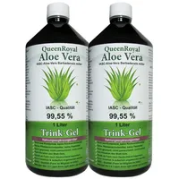 QueenRoyal Aloe Vera Trink Gel 99.55% pur 2 Liter