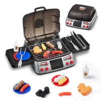 Vevor Grill-Spielzeugset für Kinder mit Rauchgeräuschen & Licht, Spielzeug-Lebensmittel