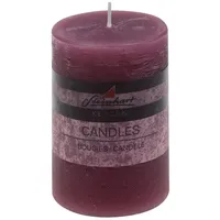 Stumpenkerzen Raureif Stumpenkerze 100 x 68 mm Brombeer