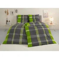 Tom Tailor Ole Renforcé grün 200 x 200 cm