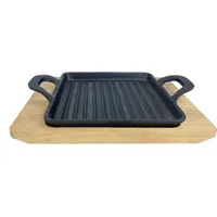 All'Grill Paella World Gusspfanne mit 2 Griffen 19,5x14 cm