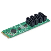 Startech StarTech.com 4-Port M.2 to SATA Adapter Card,