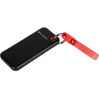 Verbatim Pocket SSD 1 TB USB 3.2 Gen2 Schwarz/Rot