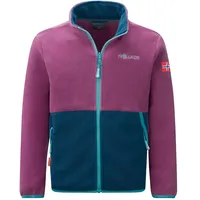 TROLLKIDS Storfjord Jacke - Bright Berry / Madeira Blue