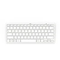 Hama Bluetooth Mini Tastatur Travel 400 für Tablets Grau/Weiß