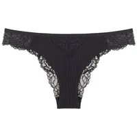 Triumph Brasilslip Peony Florale Brazilian Schwarz 46