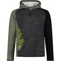 CMP Man Sweat Fix Hood piombo mel. (U429) 58