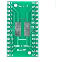 BerryBase BB SOP28 / Entwicklerboards / SMD Breakout Adapter,