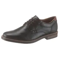 Rieker Schnürschuh, mit modischen Ziernähten, Freizeitschuh, Halbschuh, Schnürschuh Rieker