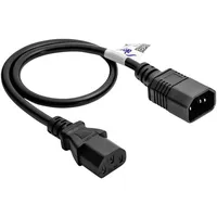 Akyga Strom Anschlusskabel 0.5m Schwarz