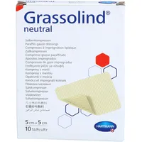 ToRa Pharma GmbH Grassolind Salbenkompressen 5x5 cm steril