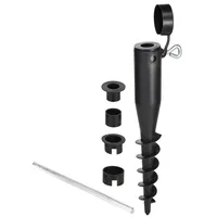 Hi Bodenhülse Einschraubbodenhülse Rasendorn für Sonnenschirme 25-45mm 60147