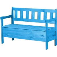 Kadax Gartenbank, 120 x 47 x 81.5 cm, Blau
