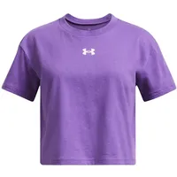 Under Armour Crop Sportstyle Logo T-Shirt Mädchen 525 lavish/white