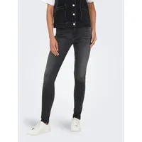 Only Skinny-fit-Jeans ONLPAOLA HW SK ANA DNM X grau