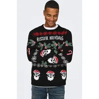 Only & Sons Pullover in Schwarz - M