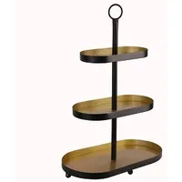 Trendline Deko Eisen Etagère 50 x 18 x 35