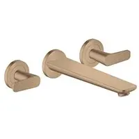 Hansgrohe Axor Citterio C Wannen-3-Loch-Armatur 49483310 ohne Struktur, brushed
