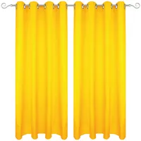 Bestgoodies Dekoschal Ellen Ösen Blickdicht 2er Pack - 140x145