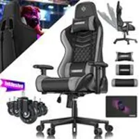 Kesser KESSER® Gaming Stuhl Ergonomisch Bürostuhl mit Kopfstütze &