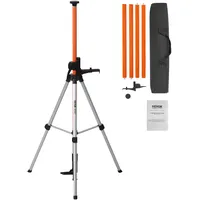 Vevor Laser-Wasserwaagen-Stativ, 1/4"-20 & 5/8"-11 Gewindehalterung, 40,94-133,85 Zoll Höhenverstellung