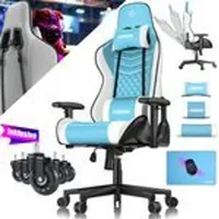 Kesser KESSER® Gaming Stuhl Ergonomisch Bürostuhl mit Kopfstütze &