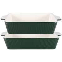 GREENGATE Auflaufformen 2er-Set klein Alice pinewood green