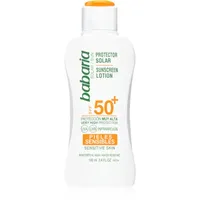 Babaria Sonnenmilch Babaria Spf 50 100 ml Sensible haut