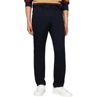 Tommy Hilfiger Herren Chino Hose Denton Satin Straight Fit,