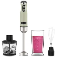 Cecotec Power RetroGreen 1200MAX Cream&Crush Stabmixer