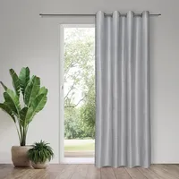 Gerster Happy Home Ösenvorhang Kiel silber B/L: ca. 145x245