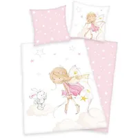 Baby Best Kinderbettwäsche »Little Fairy« mit niedlichem Feen-Motiv, rosa