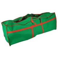 Hi Haushalt International Tannenbaumhülle Weihnachtsbaumhülle grün 210 cm Tannenbaumtasche