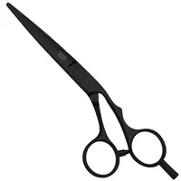 KASHO Silver Black Haarschneideschere 5,5 Zoll Offset