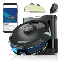 Shark Matrix Plus 2-in-1 mit automatischem Entleerungssystem Schwarz RV2620WAEU