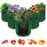 LITLANDSTAR Potato Growing Bag, 5-Pack 10 Gallonen Vegetable Growing
