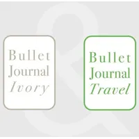 Veloflex Einlagen für Bullet Journal, 13x21 cm, 2er Set