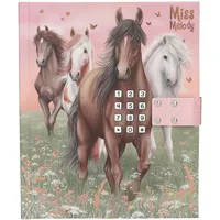DEPESCHE Miss Melody Tagebuch mit Code und Sound, Motiv