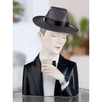 Casablanca by Gilde Dekofigur Figur Gentlemam«, grau,