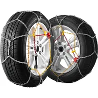 Vevor Schneeketten Notfall-Traktionsreifenketten Mangan-legierter Stahl, 2 Stk. für Autos