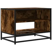 VidaXL TV-Schrank Räuchereiche 61x40x46 cm Holzwerkstoff und Metall