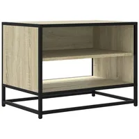 VidaXL TV-Schrank Sonoma-Eiche 61x40x46 cm Holzwerkstoff und Metall